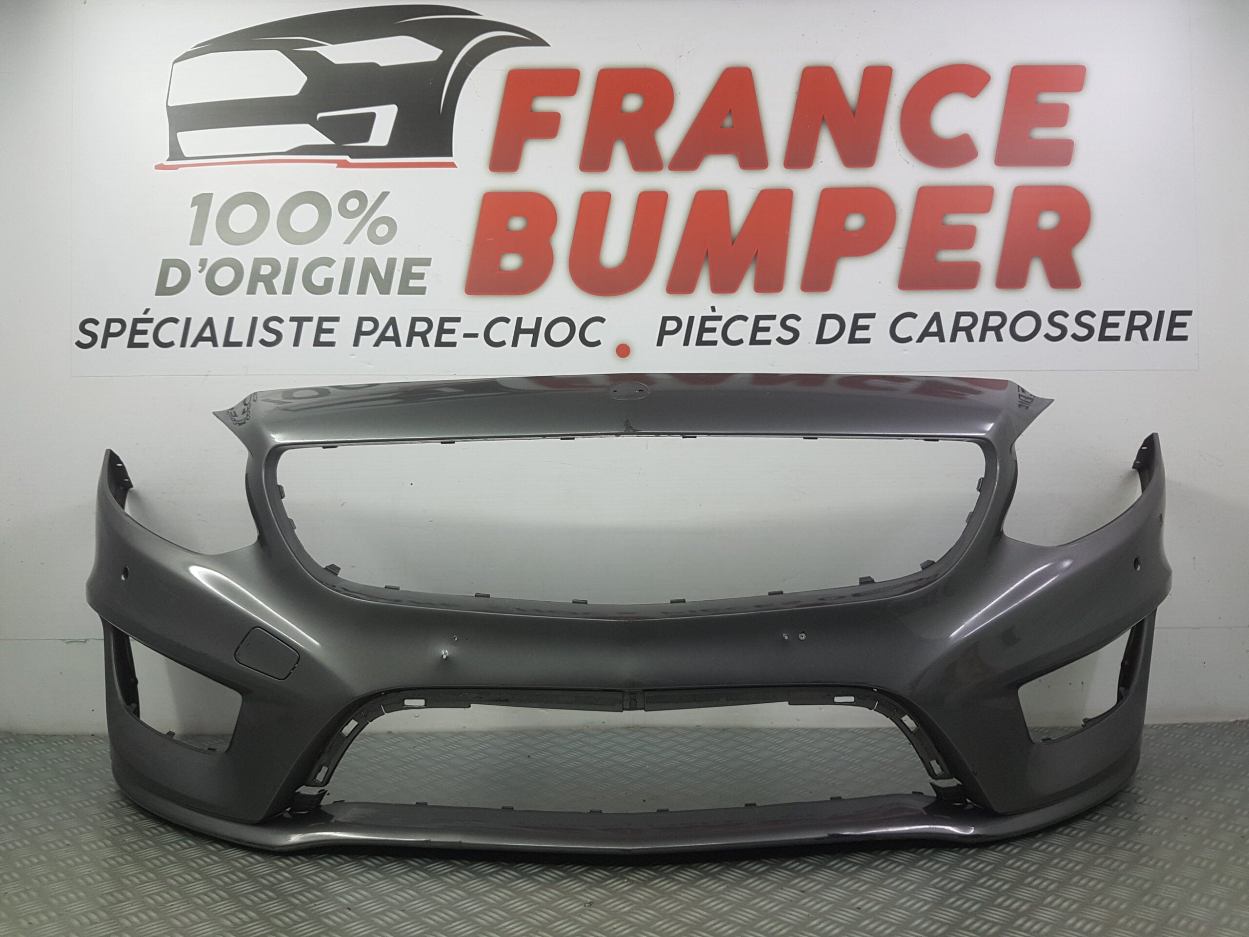 PARE CHOC AVANT CLASSE B W246 AMG PH2 *** FRANCE BUMPER