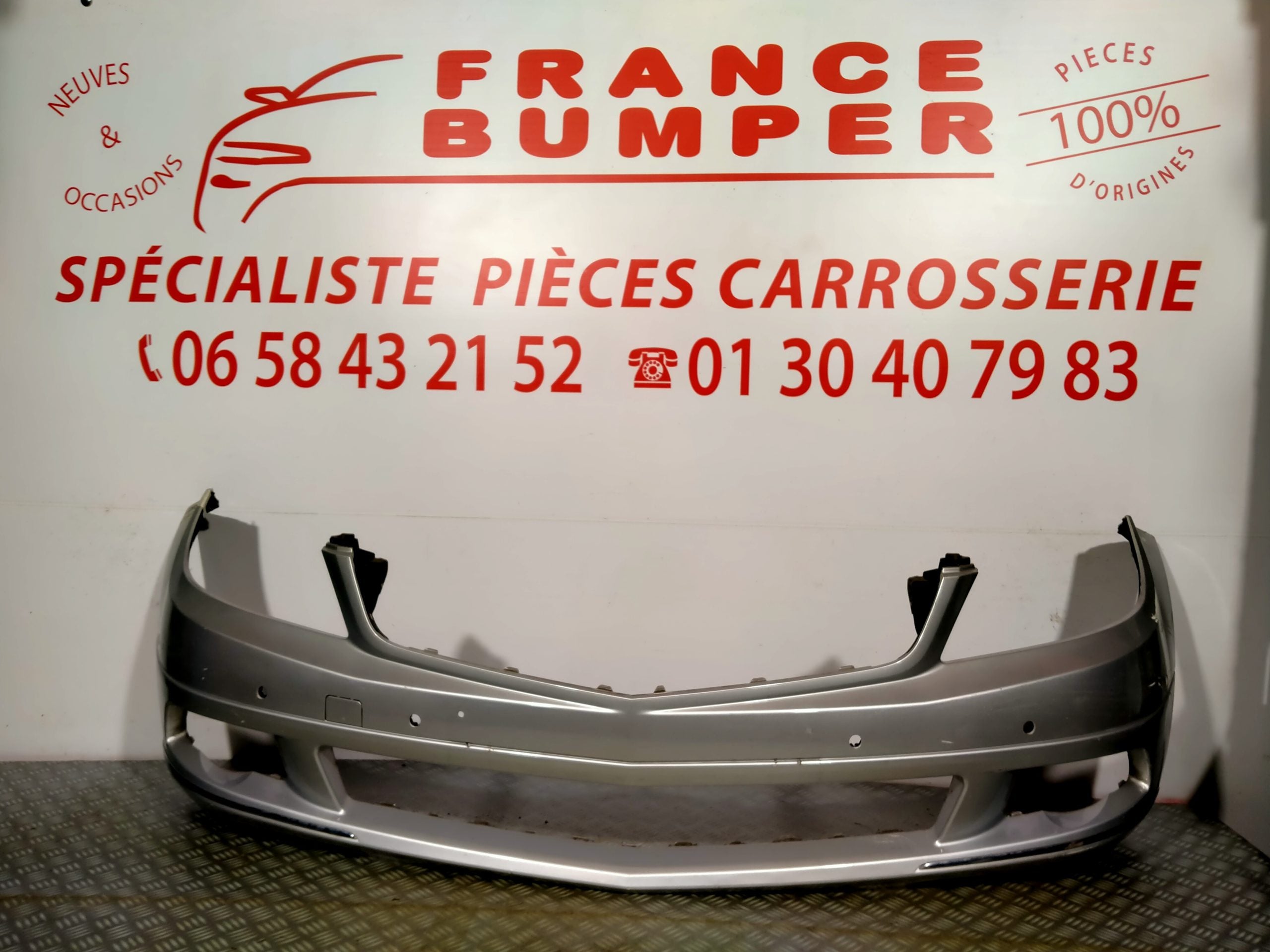 PARE CHOC AVANT CLASSE C W204 PH1 FRANCE BUMPER