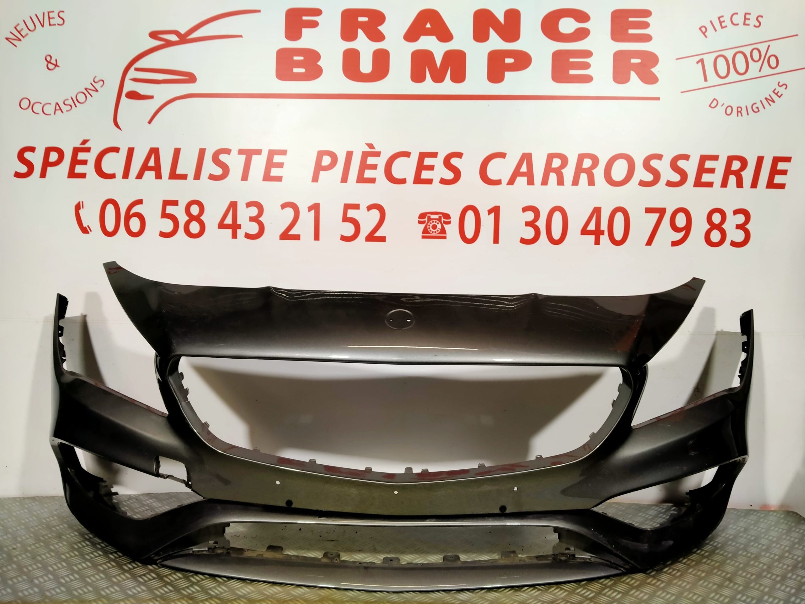 PARE CHOC AVANT CLASSE CLA W117 PH2 AMG FRANCE BUMPER