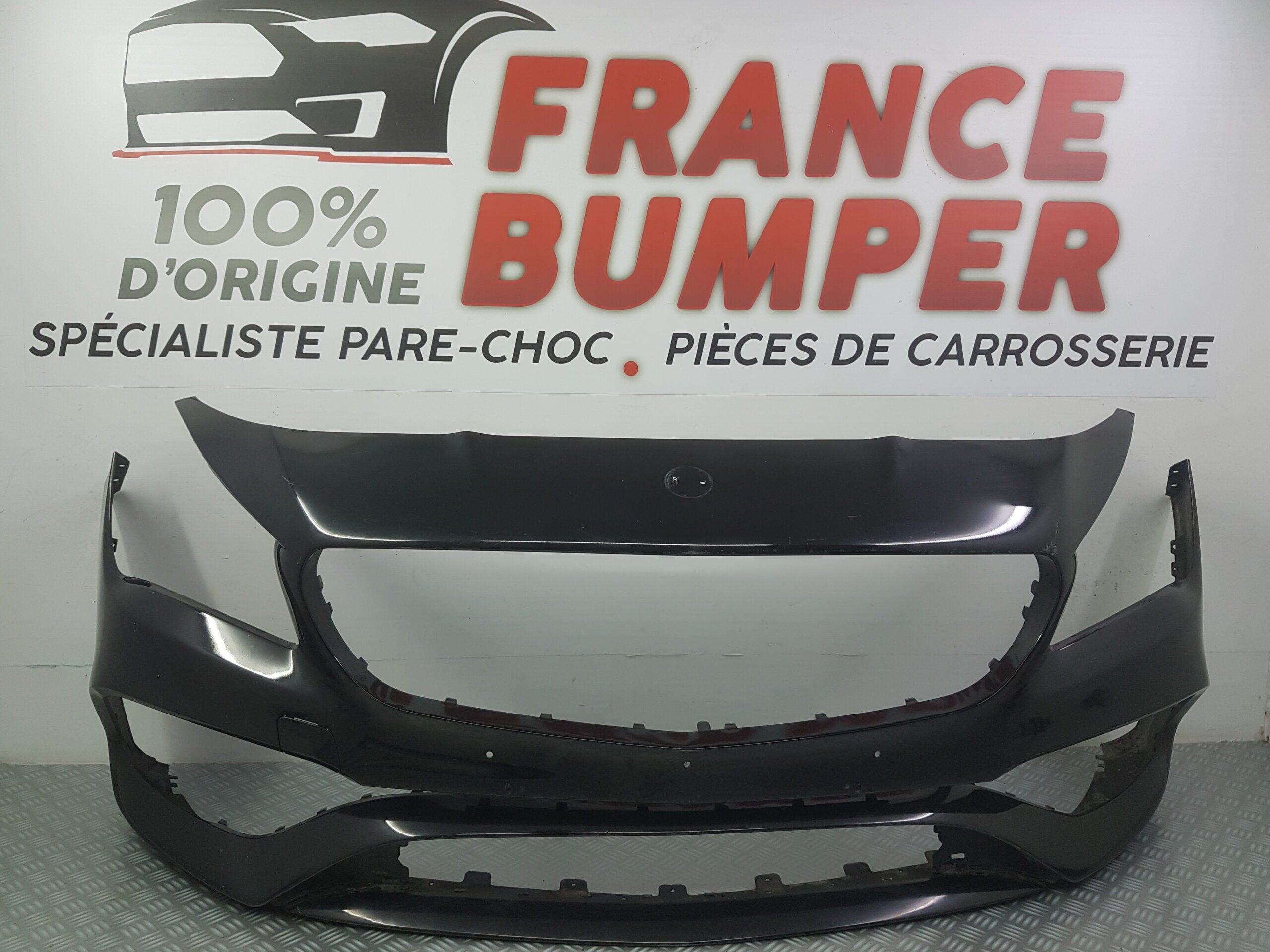 PARE CHOC AVANT CLASSE CLA W117 PH2 AMG FRANCE BUMPER