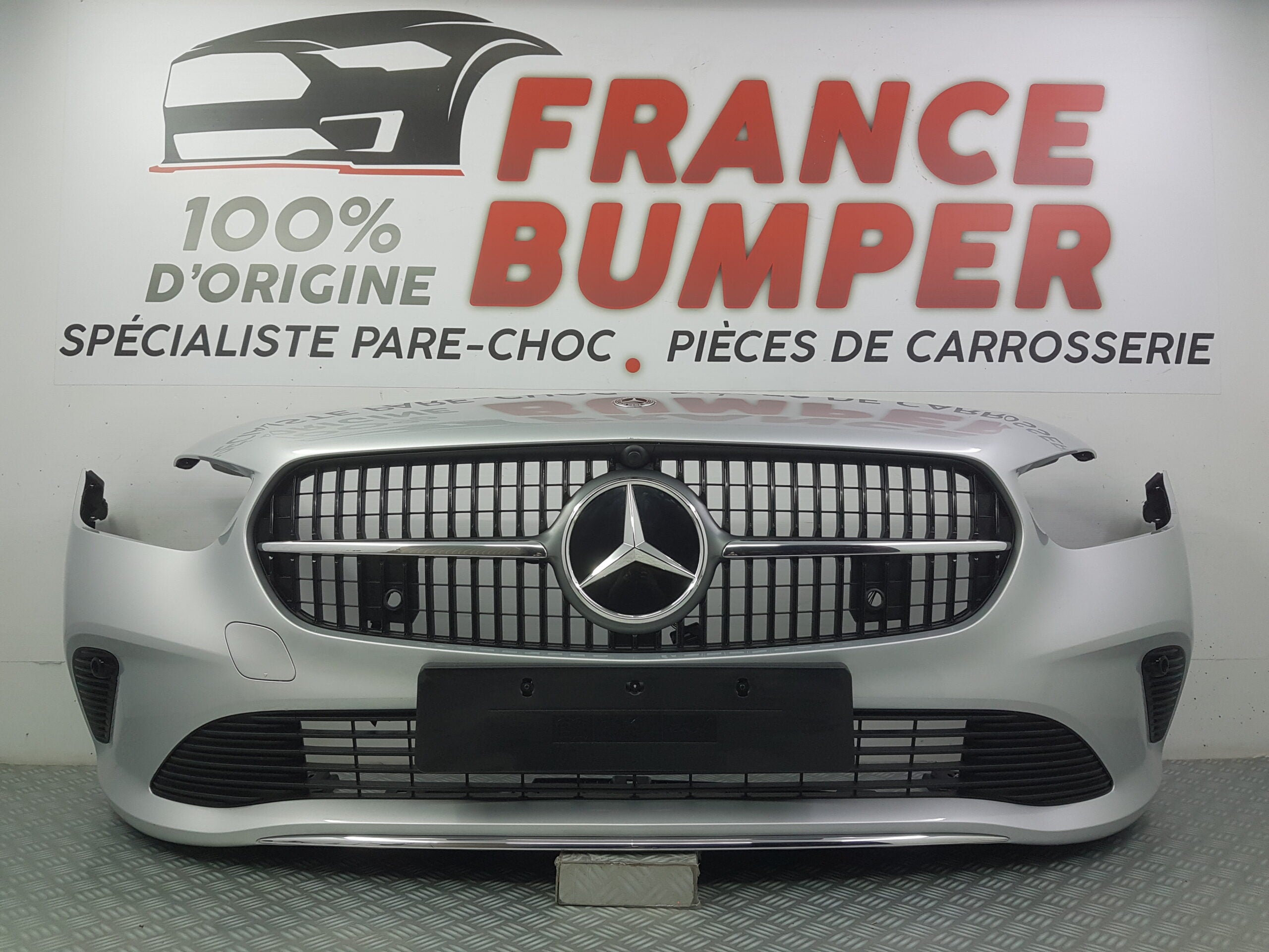 PARE CHOC AVANT MERCEDES CLASSE B W247 COMPLET FRANCE BUMPER