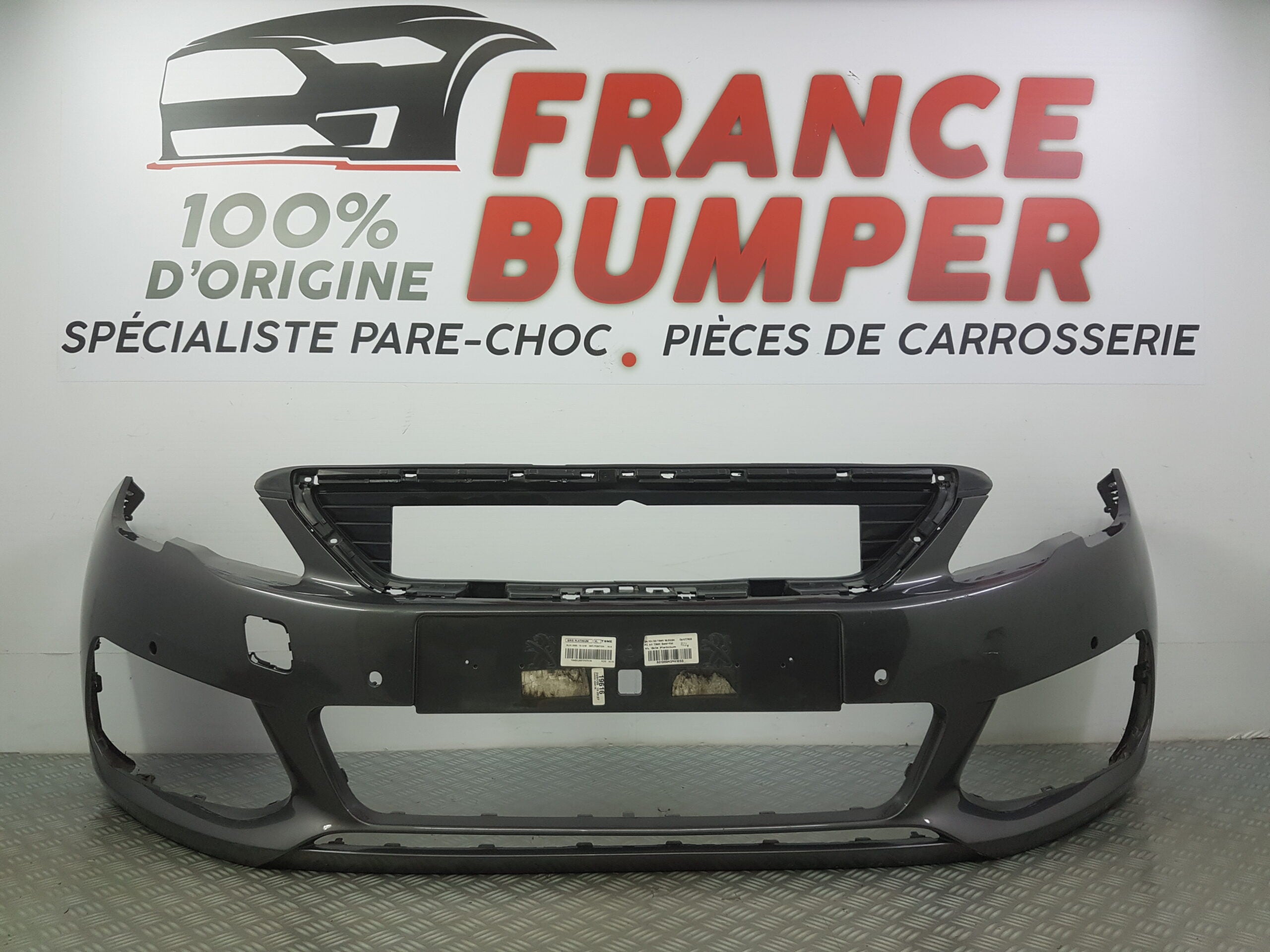 PARE CHOC AVANT PEUGEOT 308 II T9 PH2 FRANCE BUMPER