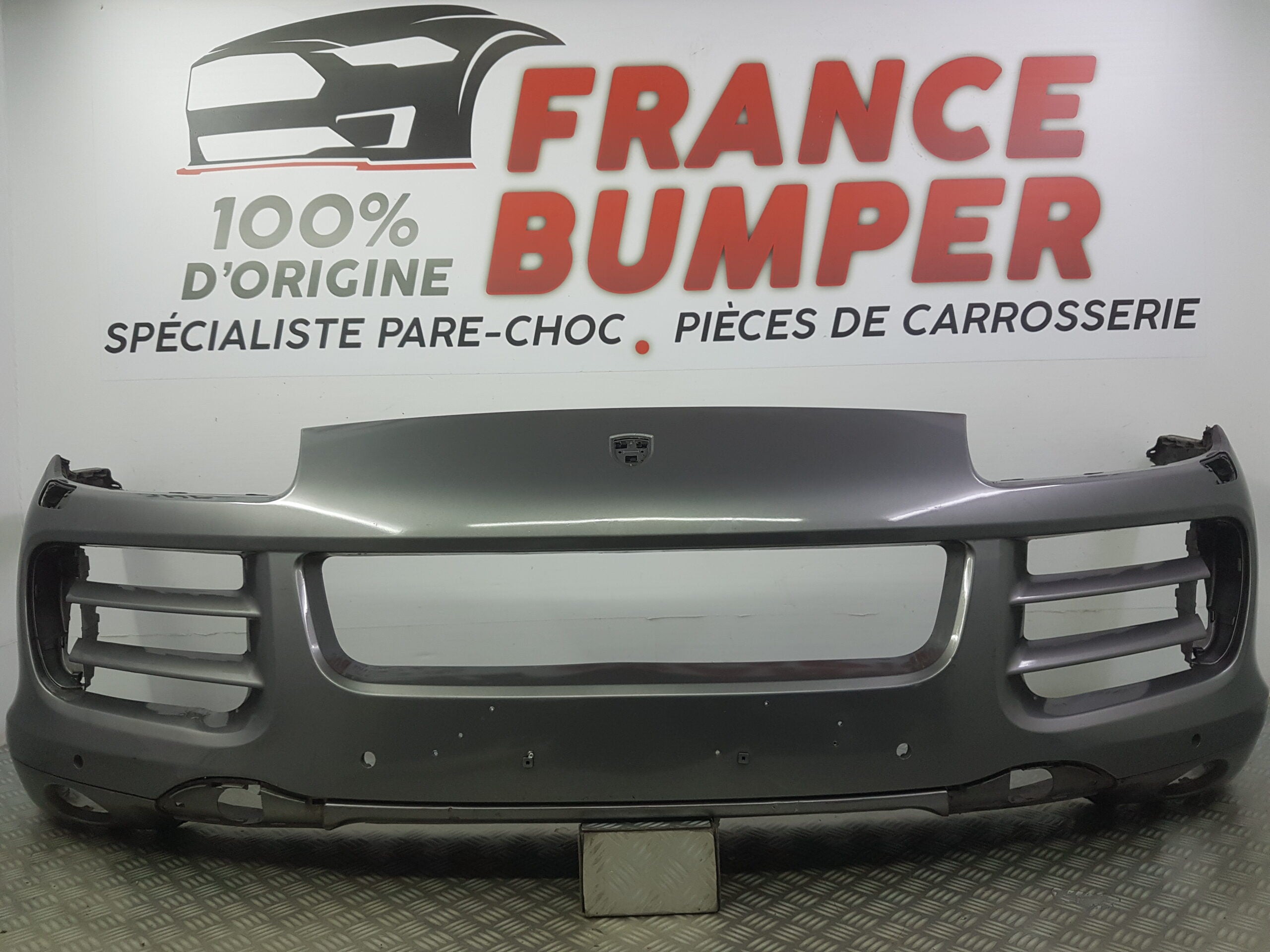 Grilles De Calandre Avant Pour Porsche Cayenne Base & S 2003-2006 - Paire Noire ABS - Référence OEM 95550568100/68200 - 11