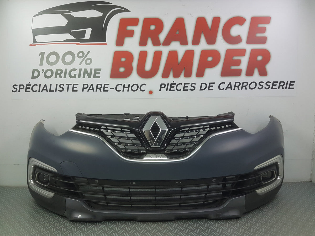 PARE CHOC AVANT RENAULT CAPTUR I PH2 COMPLET BRUT FRANCE BUMPER