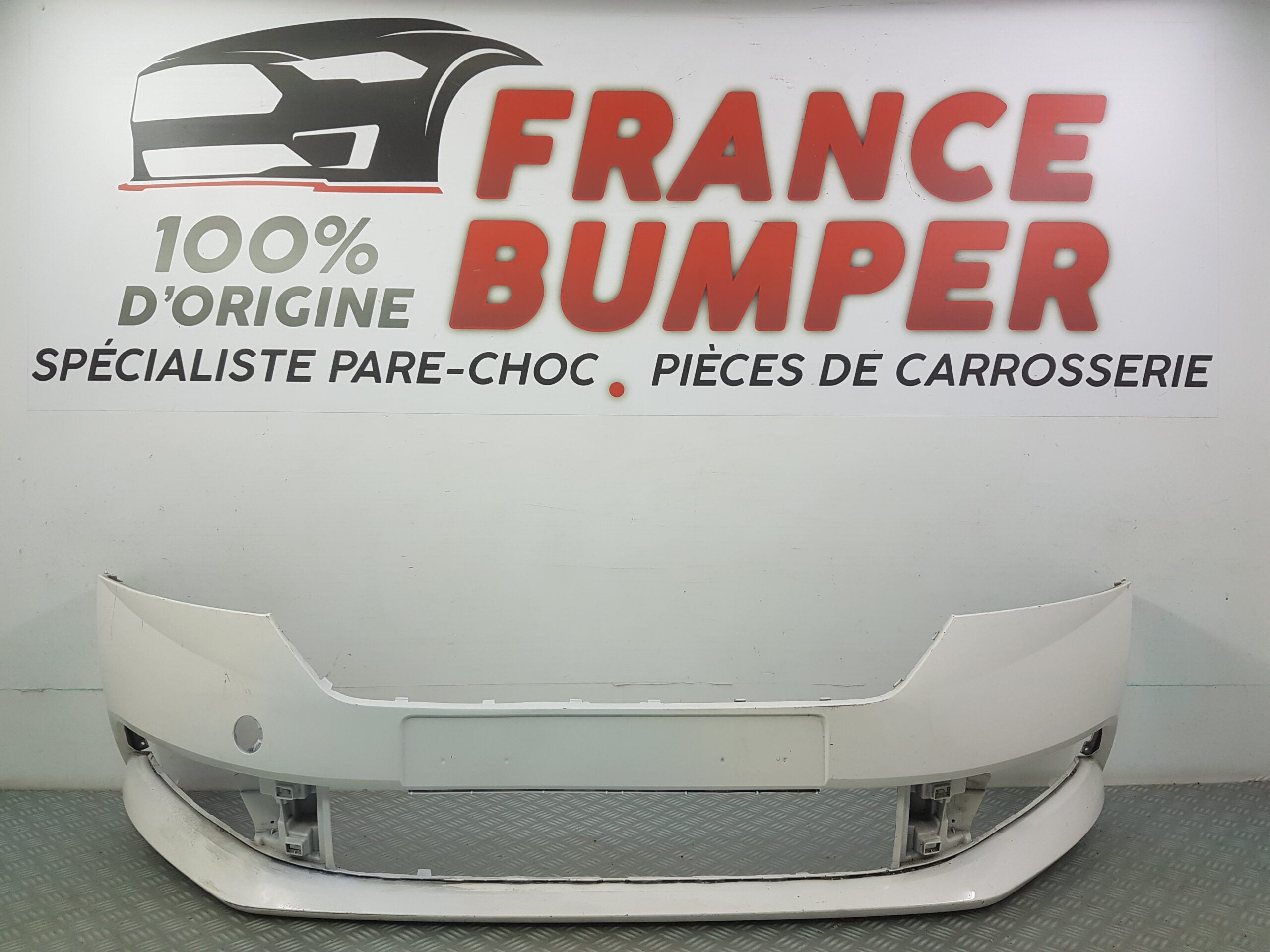 PARE CHOC AVANT SKODA FABIA III PH1 FRANCE BUMPER