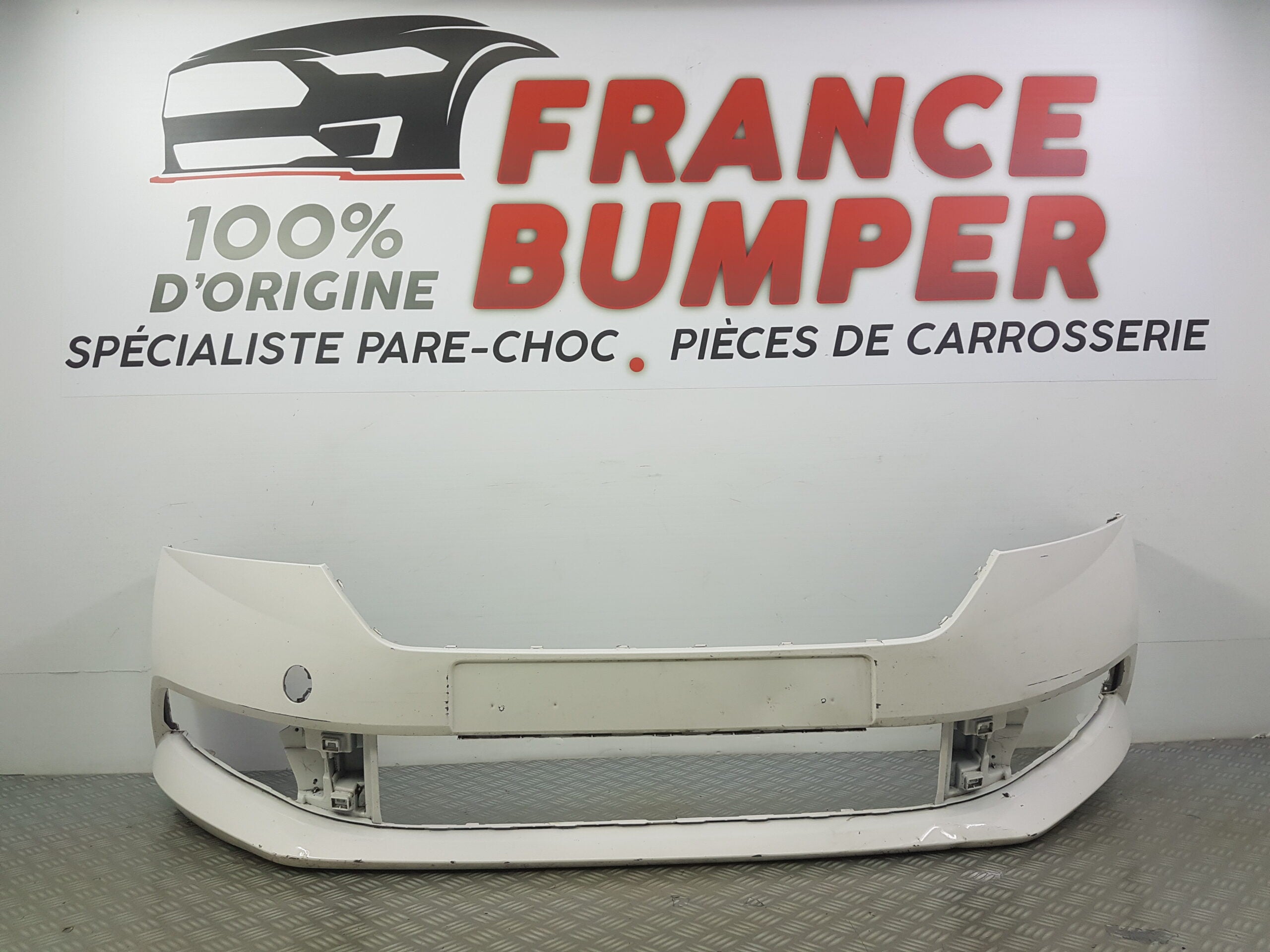 PARE CHOC AVANT SKODA FABIA III PH2 FRANCE BUMPER