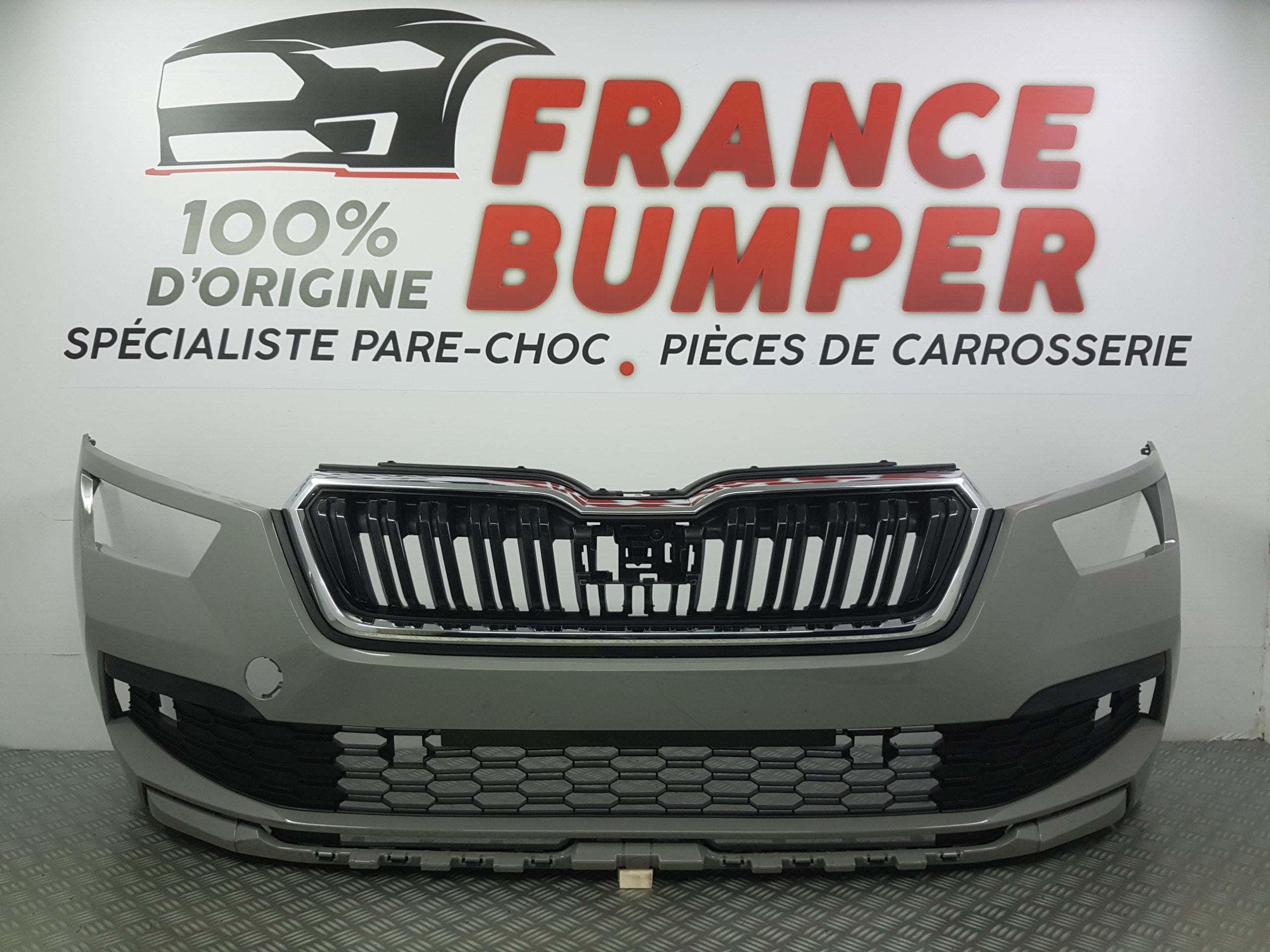 PARE CHOC AVANT SKODA KAMIQ FRANCE BUMPER