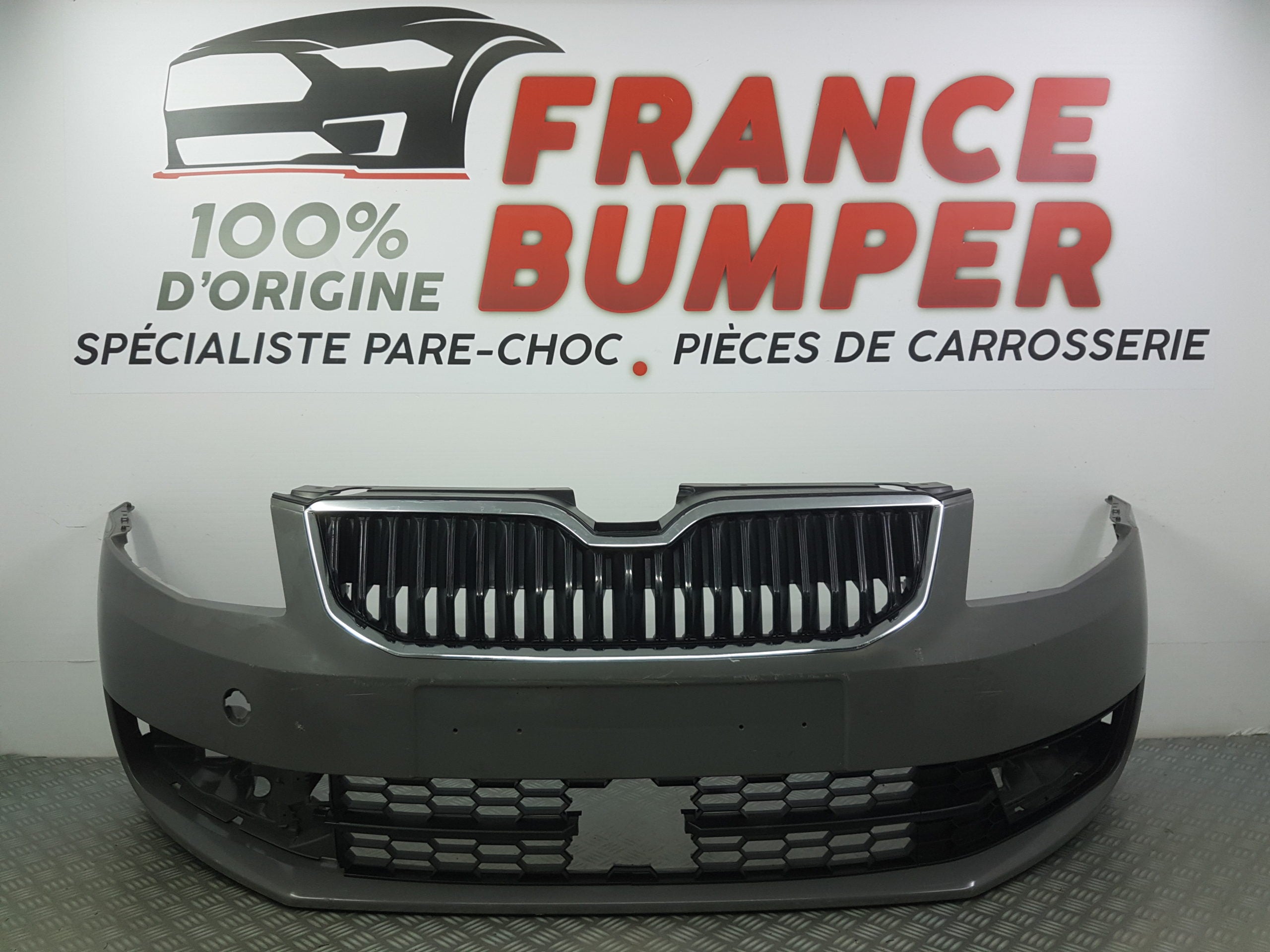 PARE CHOC AVANT SKODA OCTAVIA III PH1 FRANCE BUMPER