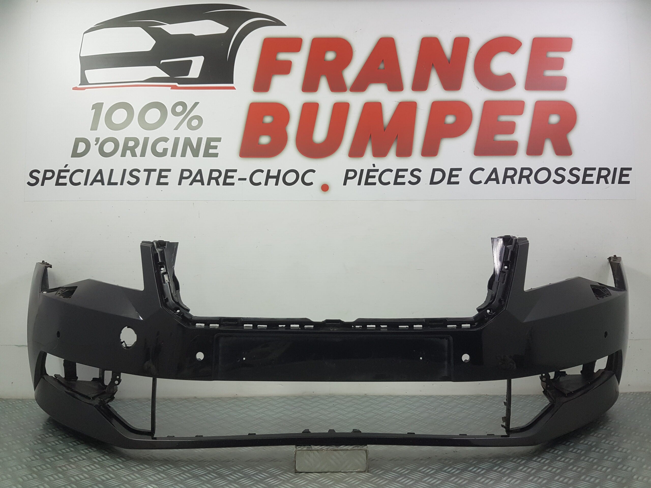 PARE CHOC AVANT SKODA SUPERB III PH1 *** FRANCE BUMPER