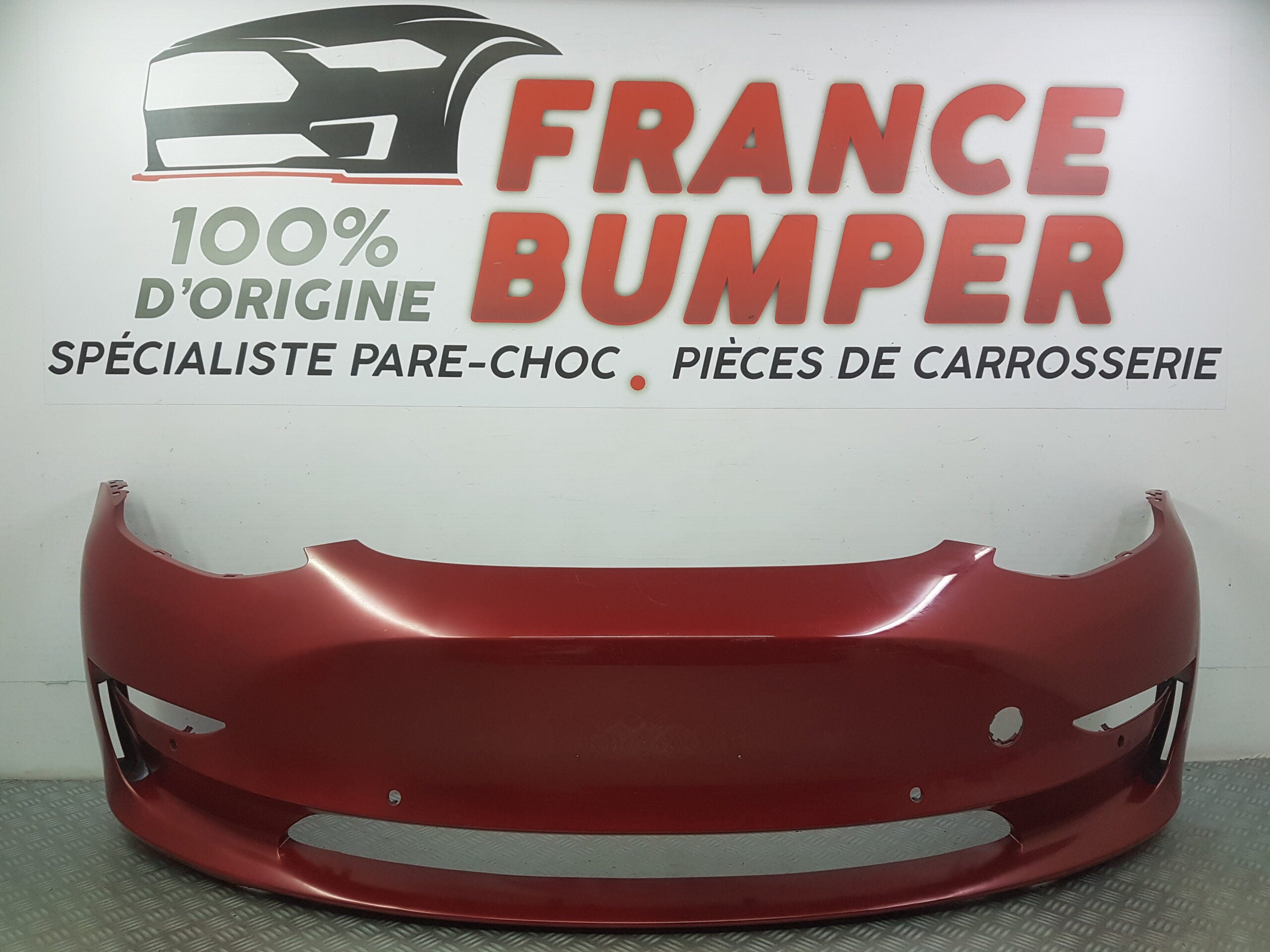 PARE CHOC AVANT TESLA MODEL 3 PHASE 1 FRANCE BUMPER