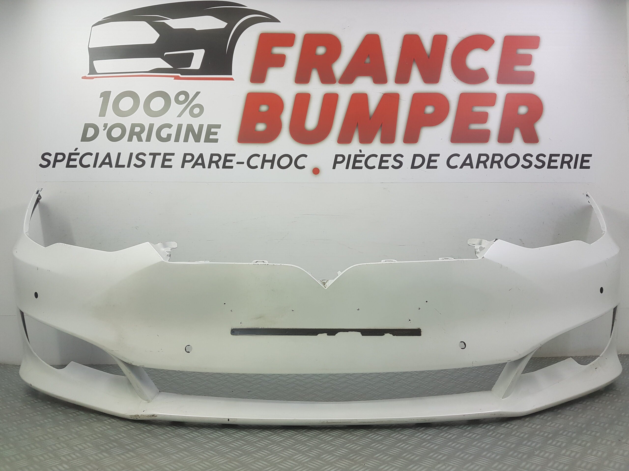 PARE CHOC AVANT TESLA MODEL S FRANCE BUMPER