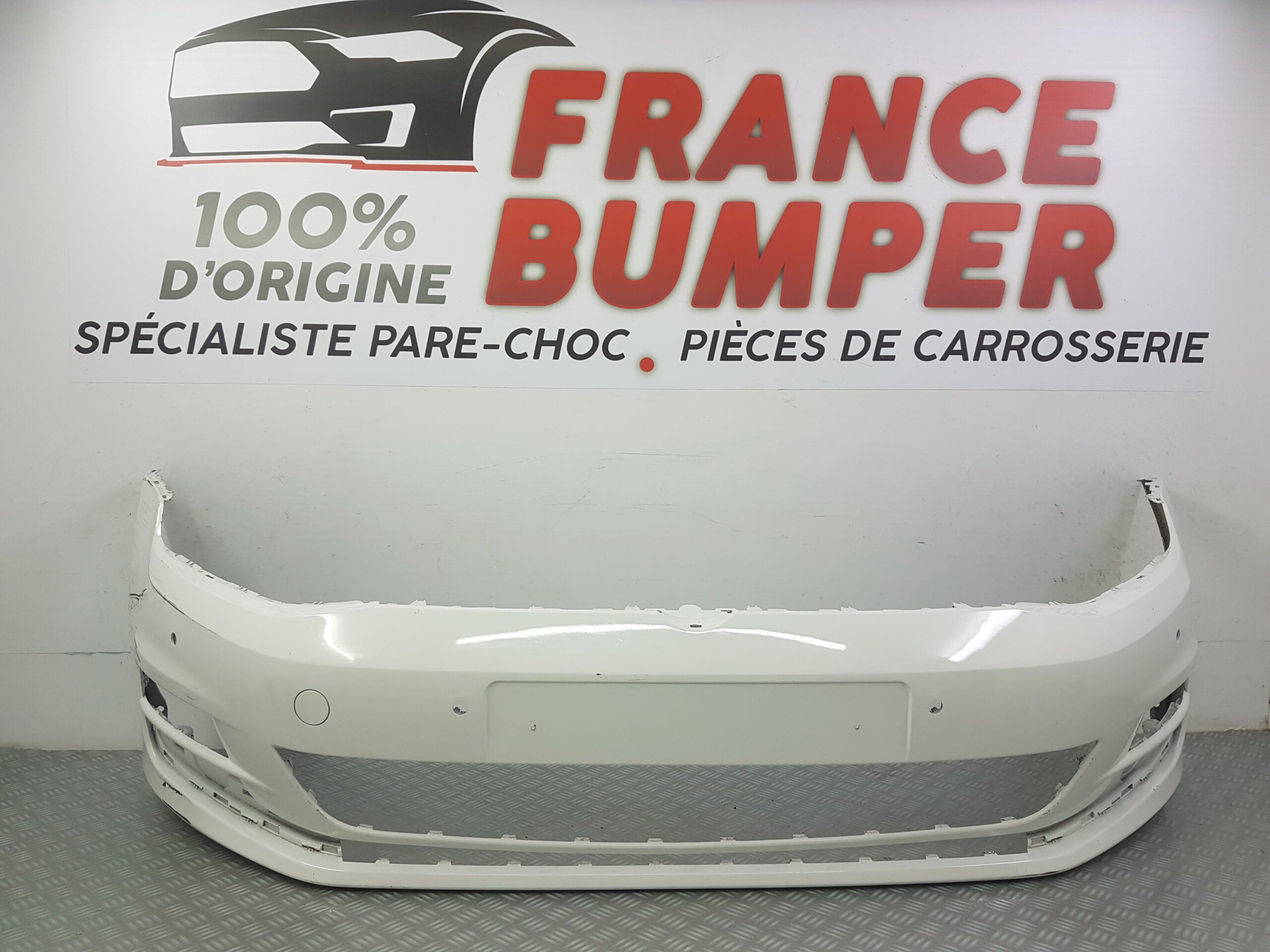 PARE CHOC AVANT VOLKSWAGEN GOLF 7 PH1 *** FRANCE BUMPER