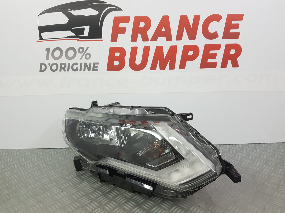 PHARE AVANT DROIT ET AVG NISSAN X-TRAIL III PH2 NEUF FRANCE BUMPER