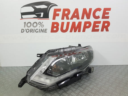 PHARE AVANT DROIT ET AVG NISSAN X-TRAIL III PH2 NEUF FRANCE BUMPER