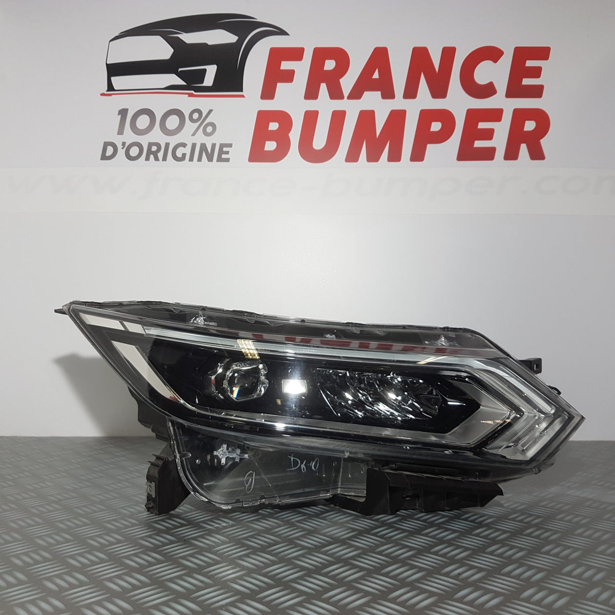 PHARE AVANT DROIT LED NISSAN QASHQAI II PH2 FRANCE BUMPER