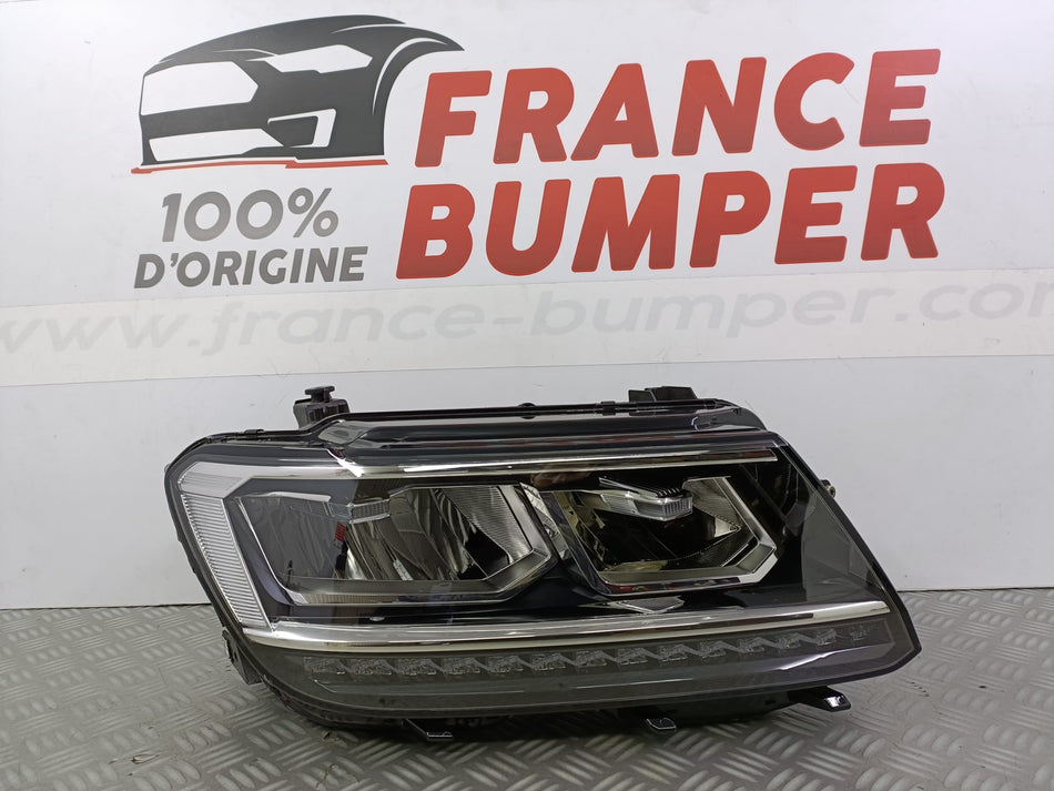 PHARE AVANT DROIT VOLKSWAGEN TIGUAN II LED NEUF COMPLET FRANCE BUMPER