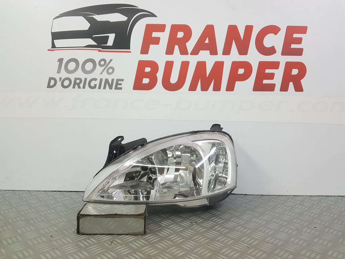 PHARE AVG OPEL CORSA C PH1 NEUF FRANCE BUMPER